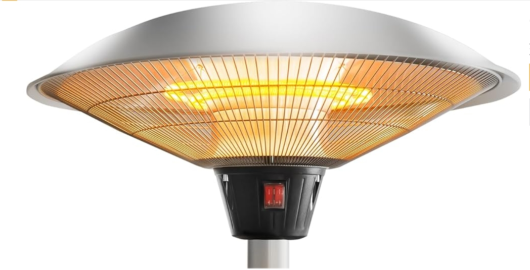 Mirror heater for bathroom