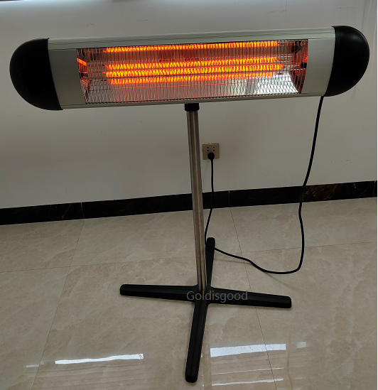 Waterproof heater for pergola