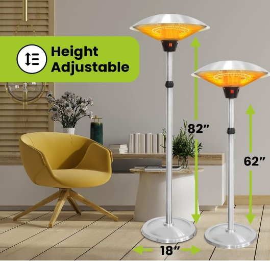 IPX4 splash proof heater
